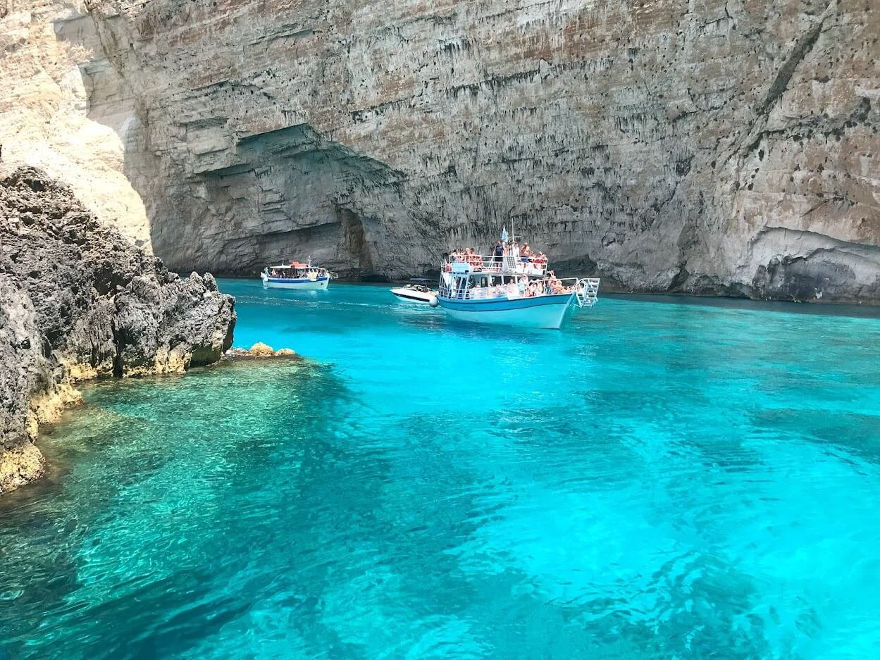 Shipwreck & Local Blue Caves Tour - 3 Hours Tour